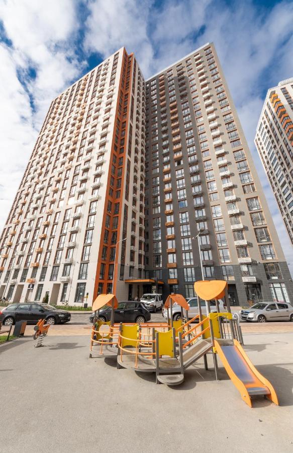 Лучшие Апартаменты На 2 Этаже В Жк Seven Kiev Bagian luar foto